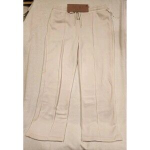 Rae Dunn Sweatpants Off White Womens Size XL /Only Pants Of Suit